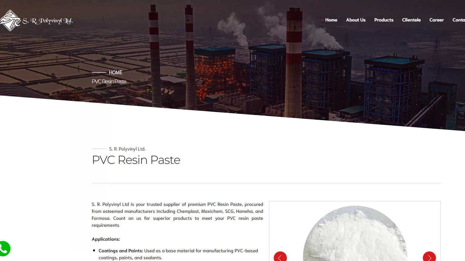 PVC Paste Resin Manufacturers